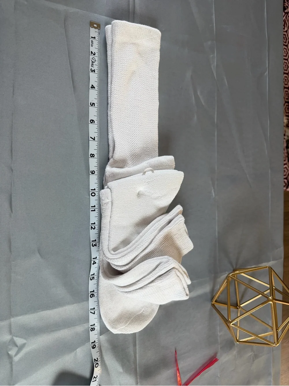 Non-Binding Top Diabetic & Circulatory Cotton Socks - White